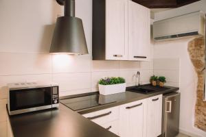 A kitchen or kitchenette at Apartment in the Heart of the City