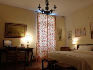 Posteľ alebo postele v izbe v ubytovaní B&B Castello di Camerletto