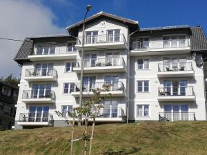 Budynek, w którym mieści się apartament