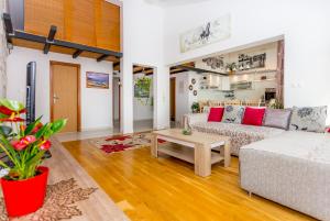 Kuchyň nebo kuchyňský kout v ubytování Urban Luxury Suites Juricevic