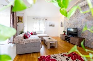 TV a/nebo společenská místnost v ubytování Urban Luxury Suites Juricevic