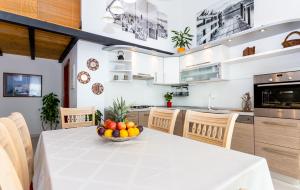 Kuchyň nebo kuchyňský kout v ubytování Urban Luxury Suites Juricevic
