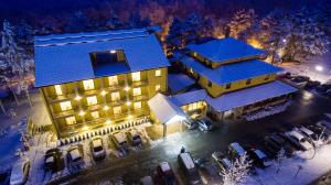 Hotel Borkovac semasa musim sejuk