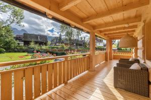 Balkon lub taras w obiekcie Aparthotel Bambi
