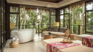 Posezení v ubytování Anantara Quy Nhon Villas