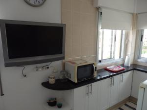 Kuchyň nebo kuchyňský kout v ubytování Apartamento Los Cristianos