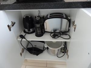 Kuchyň nebo kuchyňský kout v ubytování Apartamento Los Cristianos