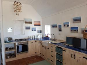 A cozinha ou cozinha compacta de Mosselbank Beach Retreat