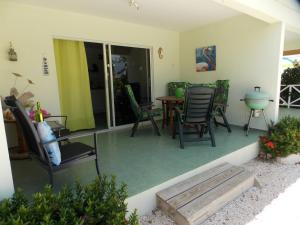 A patio or other outdoor area at Bon Bini Lagun Curacao