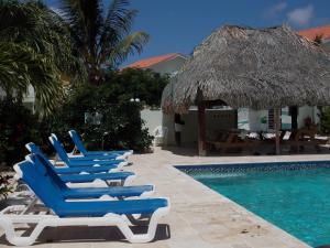 The swimming pool at or close to Bon Bini Lagun Curacao
