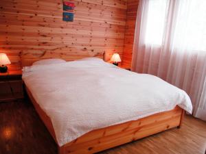 Cama o camas de una habitación en Chalet Mon Sabot