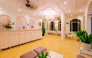 The lobby or reception area at Hoi An Garden Palace & Spa