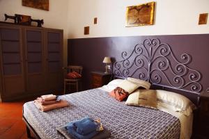A bed or beds in a room at Trastevere Dream House
