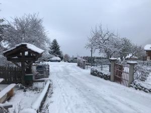 La Portette Chambres d'Hôtes v zimě