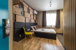 Postel nebo postele na pokoji v ubytování Hotel Allur