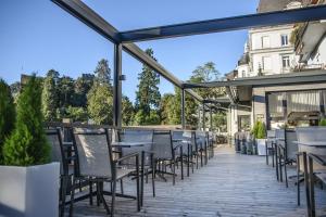 Balkón nebo terasa v ubytování Hotel Ritter Badenweiler