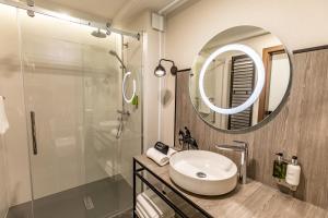 Kúpeľňa v ubytovaní Hotel Traugutta3