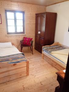 Una cama o camas en una habitación de Villa Sandra