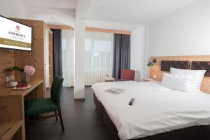 Postel nebo postele na pokoji v ubytování Hotel Kammerer