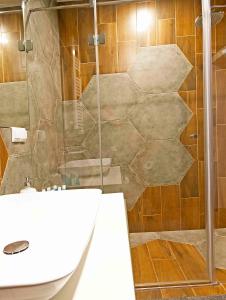 Kúpeľňa v ubytovaní IRS ROYAL APARTMENTS Apartamenty IRS Brabank