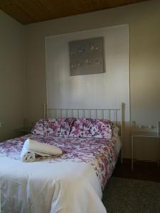 Postel nebo postele na pokoji v ubytování VillaConil
