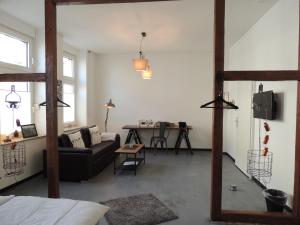 Posezení v ubytování Zentrales Apartment in Gelsenkirchen