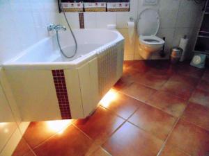 Koupelna v ubytování B&B De Duinhoek