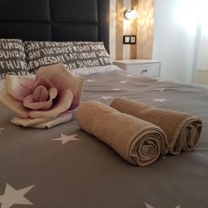 Posteľ alebo postele v izbe v ubytovaní Málaga Alcolea