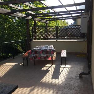Balkón nebo terasa v ubytování CASETTA RELAX A SUTRI