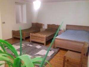 Postel nebo postele na pokoji v ubytování Mti House