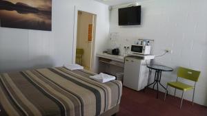 Kuchyň nebo kuchyňský kout v ubytování Bororen Motel