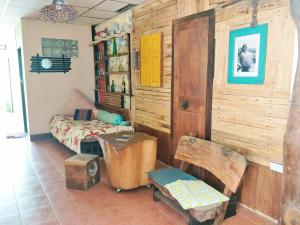 Posezení v ubytování Baan Jaidee Guesthouse