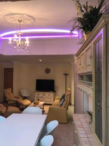 Χώρος καθιστικού στο Appartement du Couvent