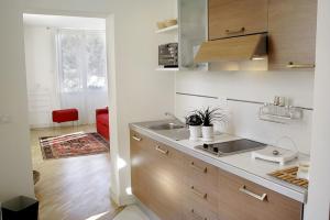 Köök või kööginurk majutusasutuses Ognina Residence