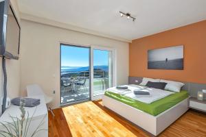 TV a/nebo společenská místnost v ubytování Villa hideaway Makarska