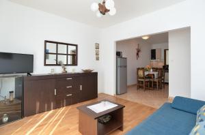 Kuchyň nebo kuchyňský kout v ubytování House Premantura 1096