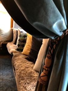 Posezení v ubytování Hotell Aqva Restaurang & Bar Ett Biosfärhotell med fokus på hållbarhet