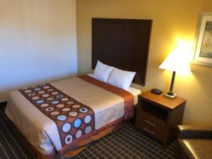 Postel nebo postele na pokoji v ubytování Super 8 by Wyndham Klamath Falls