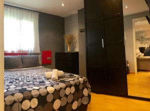 Postel nebo postele na pokoji v ubytování Apartamento Malagueta