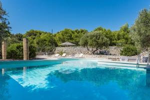 The swimming pool at or close to Adriatic villa