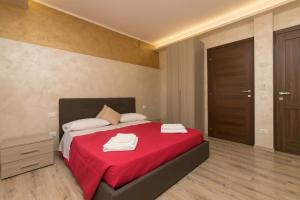 Postel nebo postele na pokoji v ubytování Red Lion Guest House