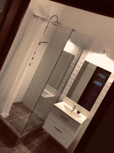 Kúpeľňa v ubytovaní Dworcowa - Apartament