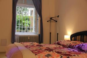 Llit o llits en una habitació de Apartment Vltava Prague