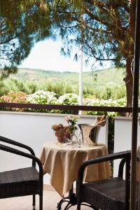 Balkón alebo terasa v ubytovaní Hotel Le Ginestre Family & Wellness