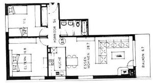 Planimetria di Seegarten A (361 Ku)