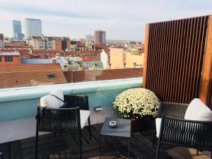 Balkón alebo terasa v ubytovaní Best Western Hotel City