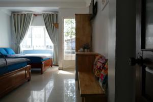 Posezení v ubytování DaLat Sky Hostel