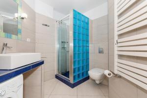 Koupelna v ubytování Apartament Sunrise Spacerowa by Noclegi Renters