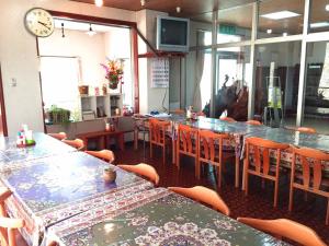 Restaurace v ubytování 森林公園スイス村 ロッジやまの家