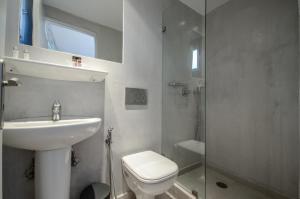 Koupelna v ubytování Dimitra Hotel